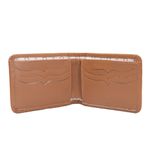 Carteira Masculina Caramelo em Couro