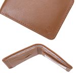Carteira Masculina Caramelo em Couro