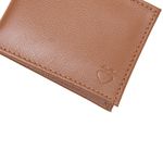 Carteira Masculina Caramelo em Couro