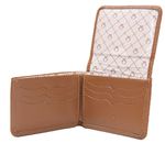 Carteira Masculina Caramelo em Couro