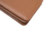 Carteira Masculina Caramelo em Couro