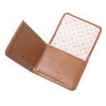 Carteira Masculina Caramelo em Couro