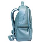 Mochila Masculina Verde Couro