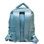 Mochila Masculina Verde Couro