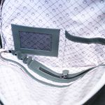 Mochila Masculina Verde Couro