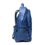 Mochila Masculina Azul Marinho Couro
