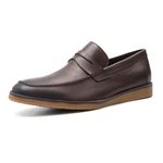 Mocassim Loafer Casual Masculino Sedan Café Samello