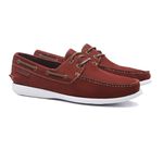 Deckshoes Masculino Molegato Nobuck Vinho Samello