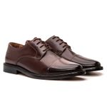 Social Masculino Luc Semi Acabado Mahogany Samello