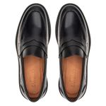 Mocassim Masculino Alfe Semi Acabado Preto Samello