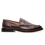 Mocassim Masculino Alfe Semi Acabado Mahogany Samello