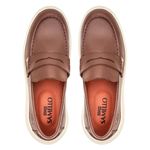Mocassim Masculino Alfeu Comfort Batido Mouro Samello