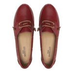 DECKSHOES FEMININO ASCOLI BOLONHA VERMELHO