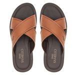 Sandália Masculina Uomo Absolut Caramelo Samello