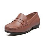  Mocassim Feminino Mood1 Bolonha Camel Samello