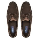 Deckshoes Masculino Aleph Nobuck Alecrim/Rato Samello