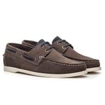 Deckshoes Masculino Aleph Nobuck Rato/Nautico Samello