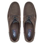 Deckshoes Masculino Aleph Nobuck Rato/Nautico Samello