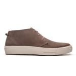 Bota Casual Masculino Peron Nobuck Cinza Samello