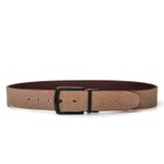 Cinto Dupla Face Masculino Dancalf Bronze/Camurça Areia Samello