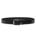 Cinto Dupla Face Masculino Dancalf Preto/Floater Brown Samello