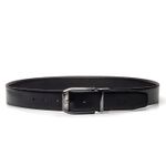Cinto Dupla Face Masculino Dancalf Preto/Floater Brown Samello