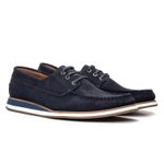 Deckshoes Masculino Cooper Camurça Midnigth Samello