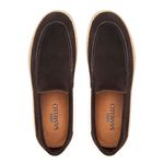 Casual Masculino Marino Camurça Café Samello