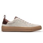 Sapatênis Masculino Ferranzo Camurça/Semi Acabado Off White Samello 
