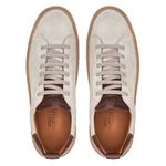 Sapatênis Masculino Ferranzo Camurça/Semi Acabado Off White Samello 