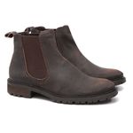 Bota Casual Masculina Tourer Cabra D' Lave Café Samello