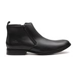 Bota Social Masculina Simon Preto Samello