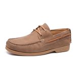 Deckshoes Masculino Santorim Dark Brown Âmbar Samello