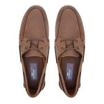 Deckshoes Masculino Jerry Crazy Horse Dark Brown Samello