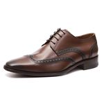 Sapato Derby Social Masculino Rover Moss Samello