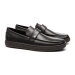 Mocassim Masculino Soul Preto Samello