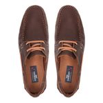 Deckshoes Masculino Santorim Graxo Chocolate Samello