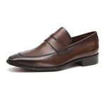 Loafer Social Masculino Mark Café Samello