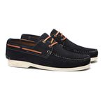 Deckshoes Masculino Santorim Sued Marinho Samello