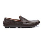 Drive Masculino Loafer Mocassim Toscana Café Samello