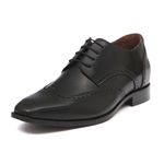 Derby Elevator Social Masculino Rover Preto Samello