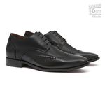 Derby Elevator Social Masculino Rover Preto Samello