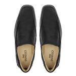 Loafer Masculino Comfort Gel Columbres Preto Samello