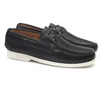 Soft Deckshoes Masculino Santorim Preto Samello