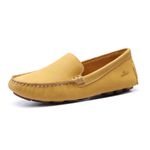  Mocassim Feminino Maria Nobuck Orange Samello