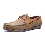 Deckshoes Masculino Lace Amendoa & Papaya - 44 Ao 48 - Samello