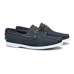 Deckshoes Masculino Mol Navy Nobuck Samello 