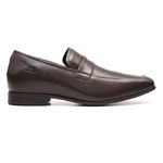 Mocassim Loafer Social Masculino Lauro Café Samello