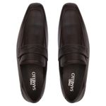 Mocassim Loafer Social Masculino Lauro Café Samello