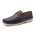 Deckshoes Masculino Santorim Napa Navy Samello 